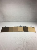 Lot of Six Clipboards