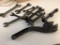 Lot of nine vintage open end wrenches, one vintage 12? Crescent Wrench and one special tool