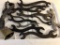 Lot of 11 vintage Drop Forged S Shaped Open End Wrenches.plus Cow Bell