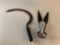 Vintage shears and Sickle