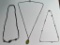 Lot of three Costume Jewelry Necklaces