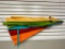 Multi-colored beach umbrella