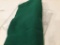 Roll of 24? long 18? wide green felt material..