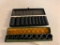 Lot of 2 Impact Socket Sets Standard-Deep and Shallow