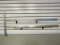 Lot of 3 professional metal measuring tools: drywall T-square and two heavy duty rulers