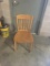 Desk and Safe Co. Wooden Chair (No Shipping)