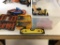 Large lot of miscellaneous tools, drill bits, level, DeWalt drill bit set, Rigid Bit Set, etc