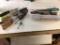 Large lot of screwdrivers, flat head, Phillips, with socket, hex head, etc.