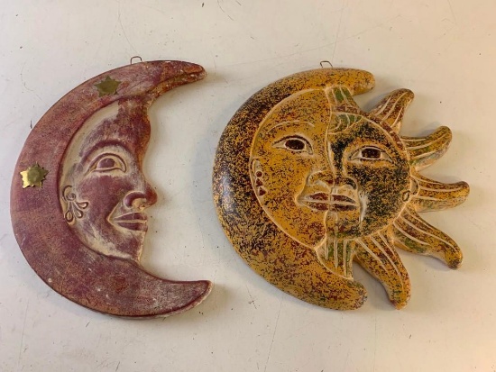 Moon and Sun Wall Hanging Home Decor