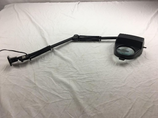 Desk Lamp with Magnifying Glass