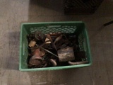 Lot of vintage tools, including 2 hand drills, hammers, meat grinder and much more.