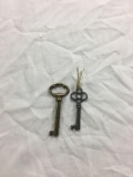 Lot of 2 Skeleton Keys