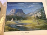 Lot of Morning Light on Square Top prints (approximately 30) by Patsy Edwards Rich