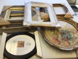 Lot of five new frames, 2 are 19? x22?, 11? x 14? Matted to 8? x 10?, 21? x 25?, & then 19? x 22?