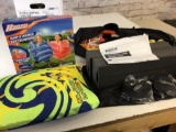 Lot of four fun games and water items.