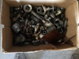 Large Bin full of plumbing parts.