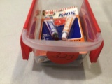 Lot of quick set glues, includes QuikSteel, Devcon, Loctite, and Kwik