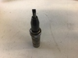 Impact Drive with flat head bit, can use other bits and sockets as needed.
