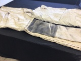 Three Painters Drop Clothes, two large and one medium size, used condition
