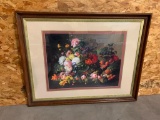 Large Floral Framed Print 54