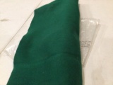Roll of 24? long 18? wide green felt material..