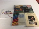 Lot of Five Painting Books by Vera Curnow, Guy Roddon, Waldemar Januszczak, Peter D. Johnson &
