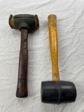 2 vintage mallets