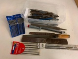 Tool Lot of Files, and Punches