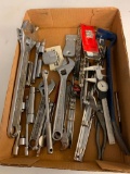 Tool lot of Wrenches, Sockets and more