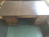 Wooden Seven Drawer Executive 72