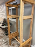 Storage rack to hold rolls of Bubble Wrap or whatever