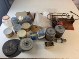 Vintage Thumler's Rock Tumbler with supplies
