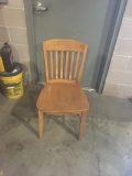 Desk and Safe Co. Wooden Chair (No Shipping)