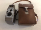 Vintage Bell & Howell One-Nine 8 M.M. movie Camera with original leather case.