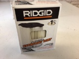 Ridged Standard Wet/Dry Vacuum VF4000 Filter, new in Box, size 9 by 6 3/4 inches
