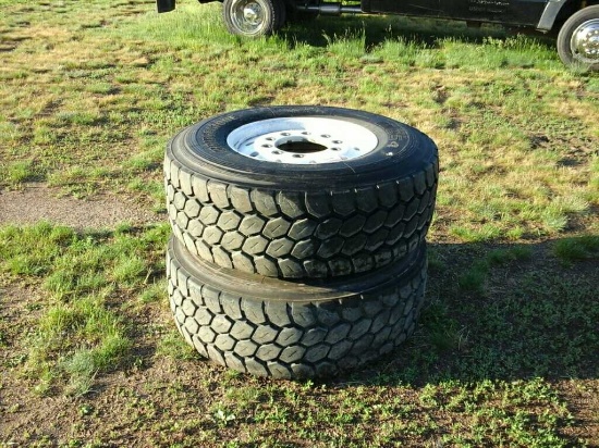 (2) Truck Tires & Rims
