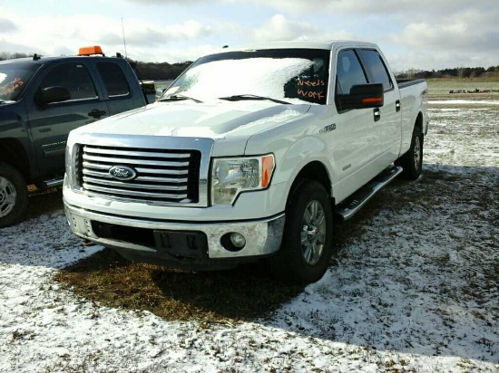 '12 Ford F150 Quad Cab Pickup Truck