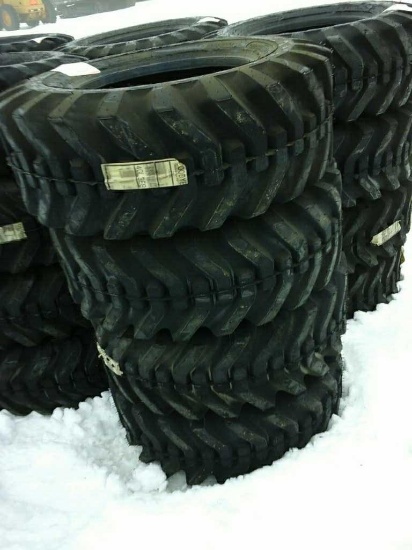 (4) 12x16.5 Goodyear Skid Steer Tires *NEW*