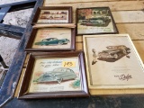 (5) Car Pictures & Frames