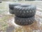 (4) Loader Tires