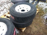 (2) Trailer Tires