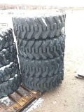 (4) Skid Steer Tires
