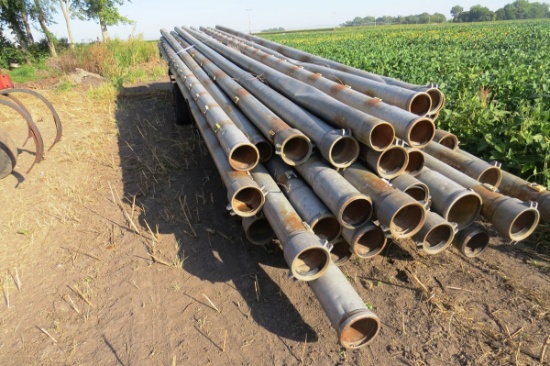 (39) 8" & 6" x 30' Gated Irrigation Pipe.