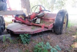 5' Pull Type Shredder, Hydraulic Lift, PTO Shaft from Tractor is Missing.