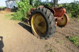 Massey Harris Model 44DR Tractor (Salvage), SN #2580, 540 PTO, 4 Cylinder Motor.