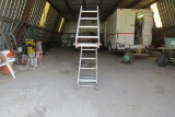 Keller Model KKL-16 Articulated Ladder, Straight Ladder is 16' and Scaffold Position is 7', Excellen
