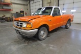 1993 Ford Ranger XL Pickup, VIN# 1FTCR10A5PPA88952,  91,350 Miles, 4 Cylinder Motor, Automatic Trans