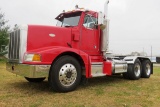 1991 Peterbilt Model 377 Tandem Axle Day Cab Conventional Truck Tractor, VIN# 1XP-CDR9X-2-MD310816,