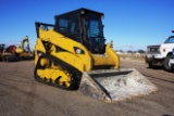 2012 Caterpillar Model 259B3 Track-type Skidsteer Loader, SN #CAT0259BVYYZ04055,