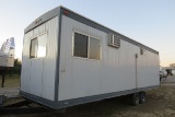 2005 Commercial Structures 8'x26' Tandem Axle Portable Jobsite Office Trailer, SN#8811,